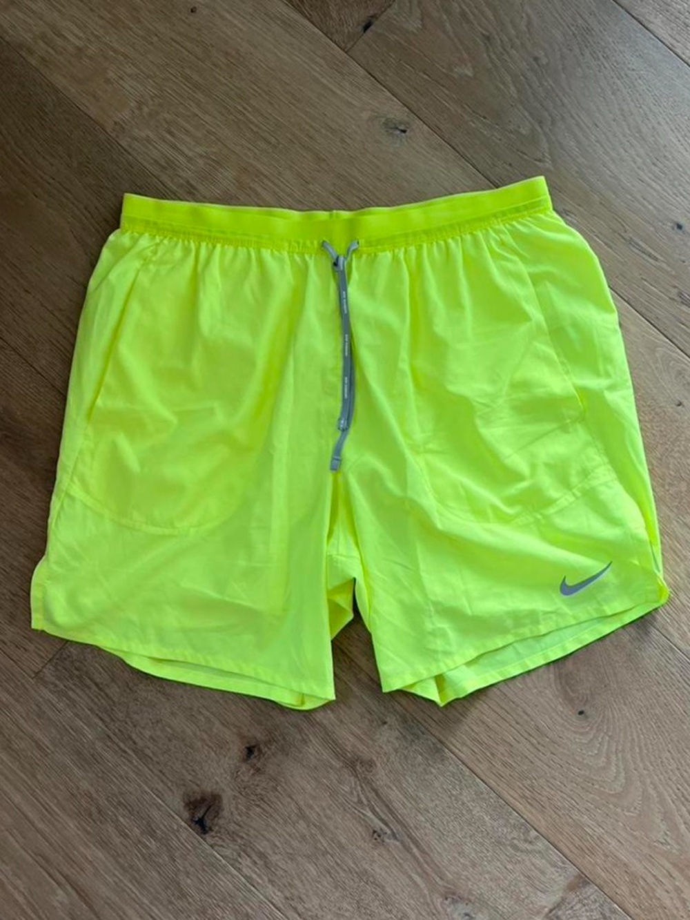 *SOLD* Nike High-Visibility Yellow Running Shorts